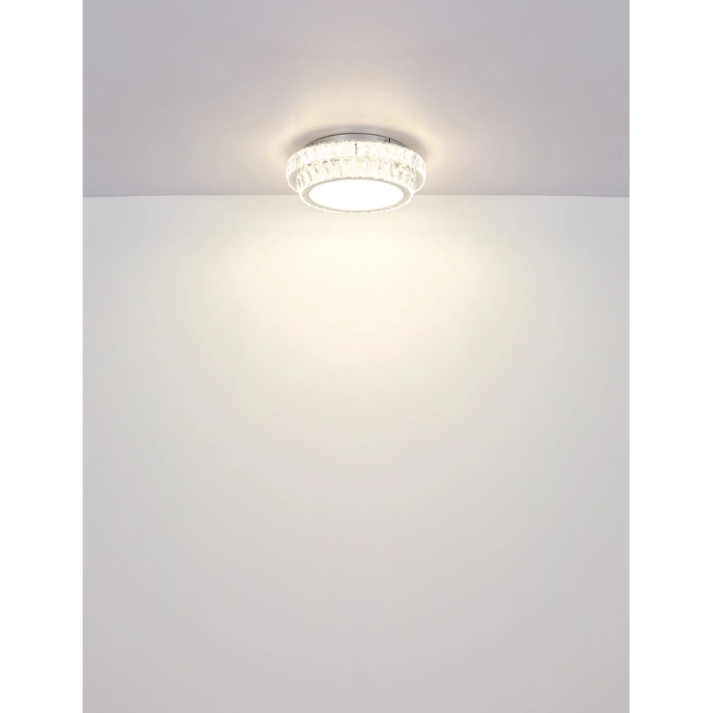 Ceiling lamp Klara Ø 40cm chrome Globo 9007371453085