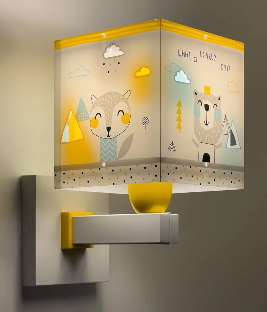 Children's room wall lamp Hello Little Dalber 8420406732497