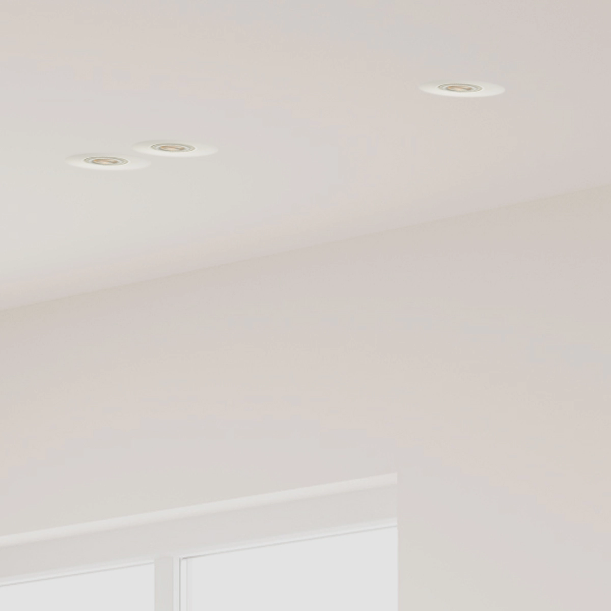 Recessed ceiling spotlight Rome double white Lyora 5053423308661