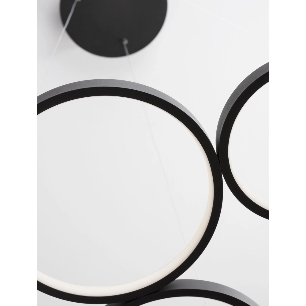Modern pendant lamp Magnus black 55cm Lyora 5212017433169