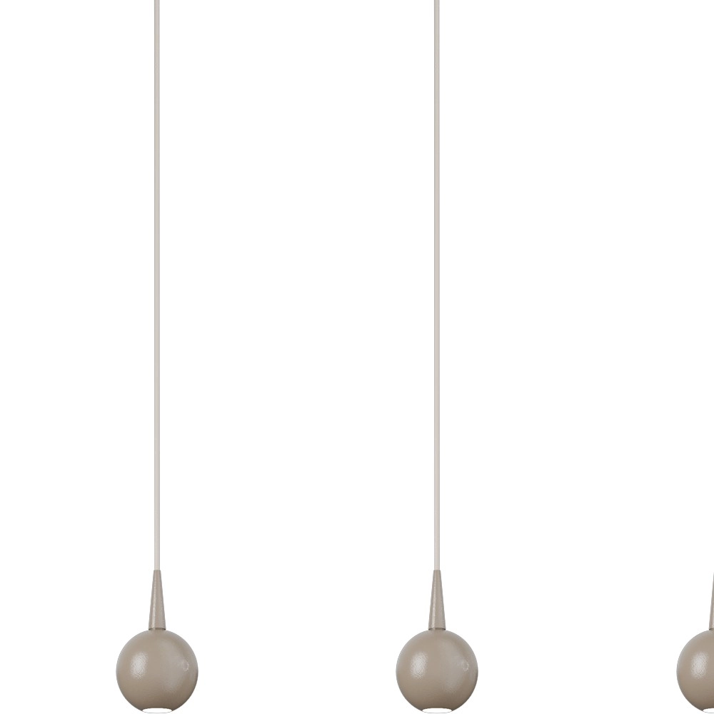 5-light pendant lamp Talana beige terra Ø 6cm DTW Masterlight 8718121399034