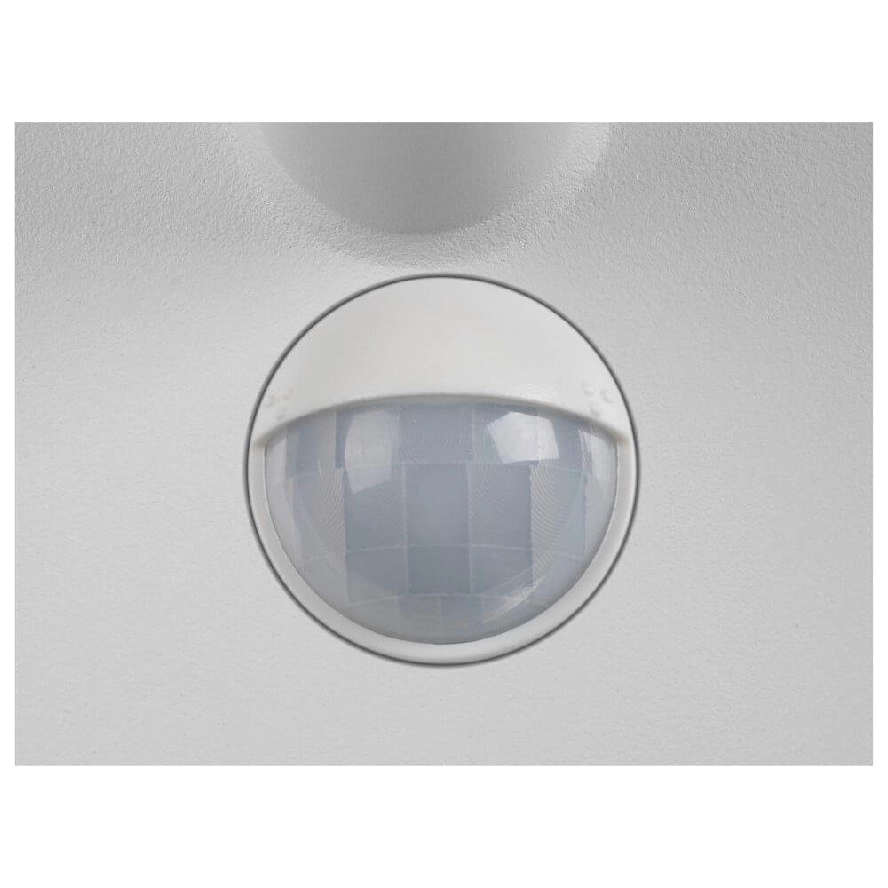 Sleek outdoor lamp Q-Ring with sensor - white SLV 4024163290739