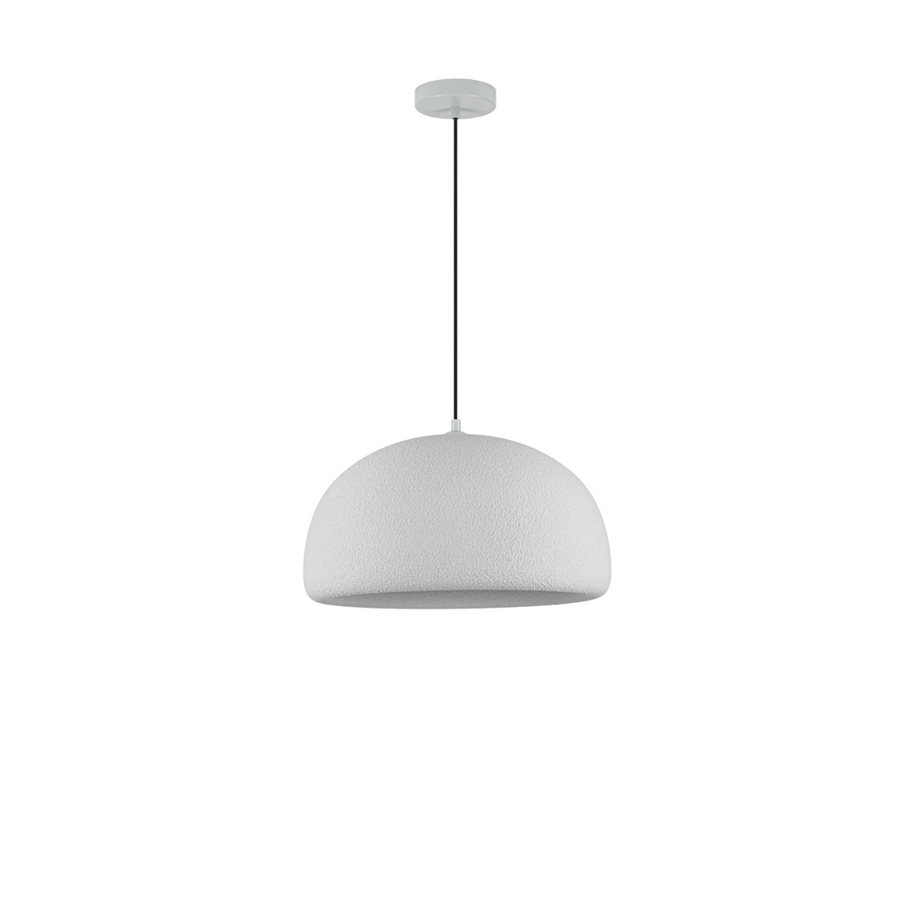 Modern pendant lamp Davo grey Ø 43cm Lyora 5212017495662