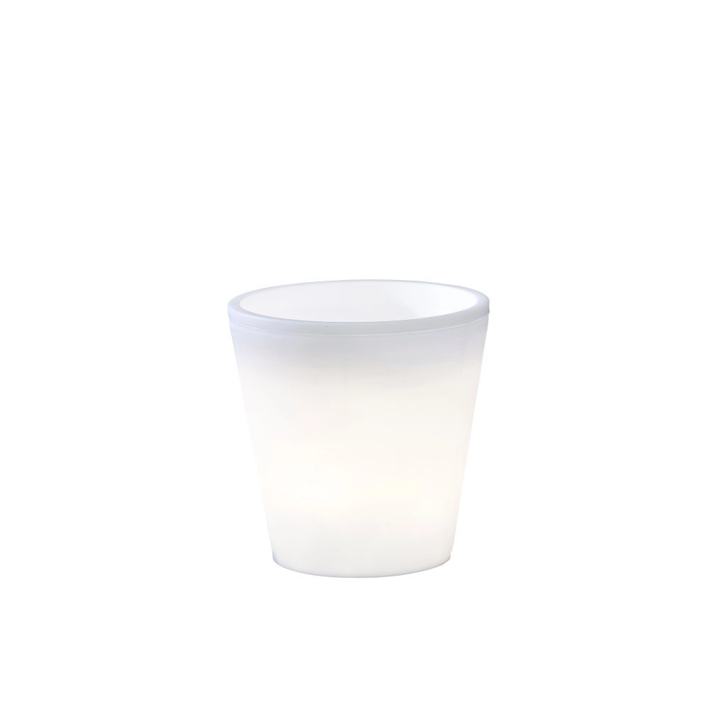 LED flower pot Assisi LED 28cm - 2.5w - white