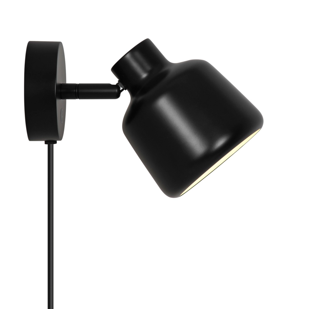 Black wall spotlight Louella  Nordlux 5704924027079
