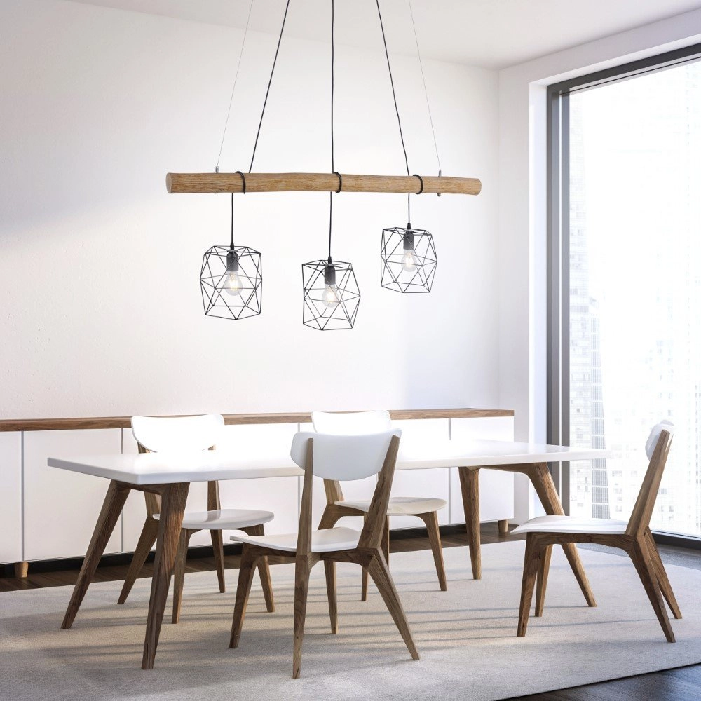 3-light pendant lamp Edgar Just Light 4043689954567