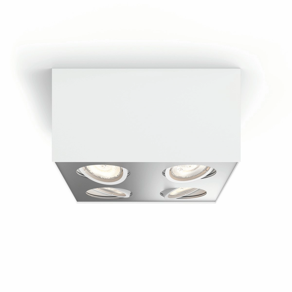 Spot lamp Box 4-light white Philips 8718696164549