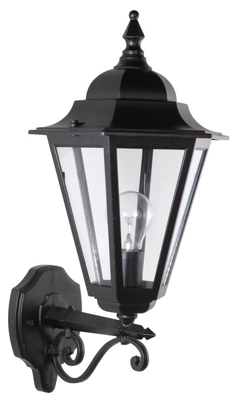 Wall lamp classic Teccia Up 50cm black