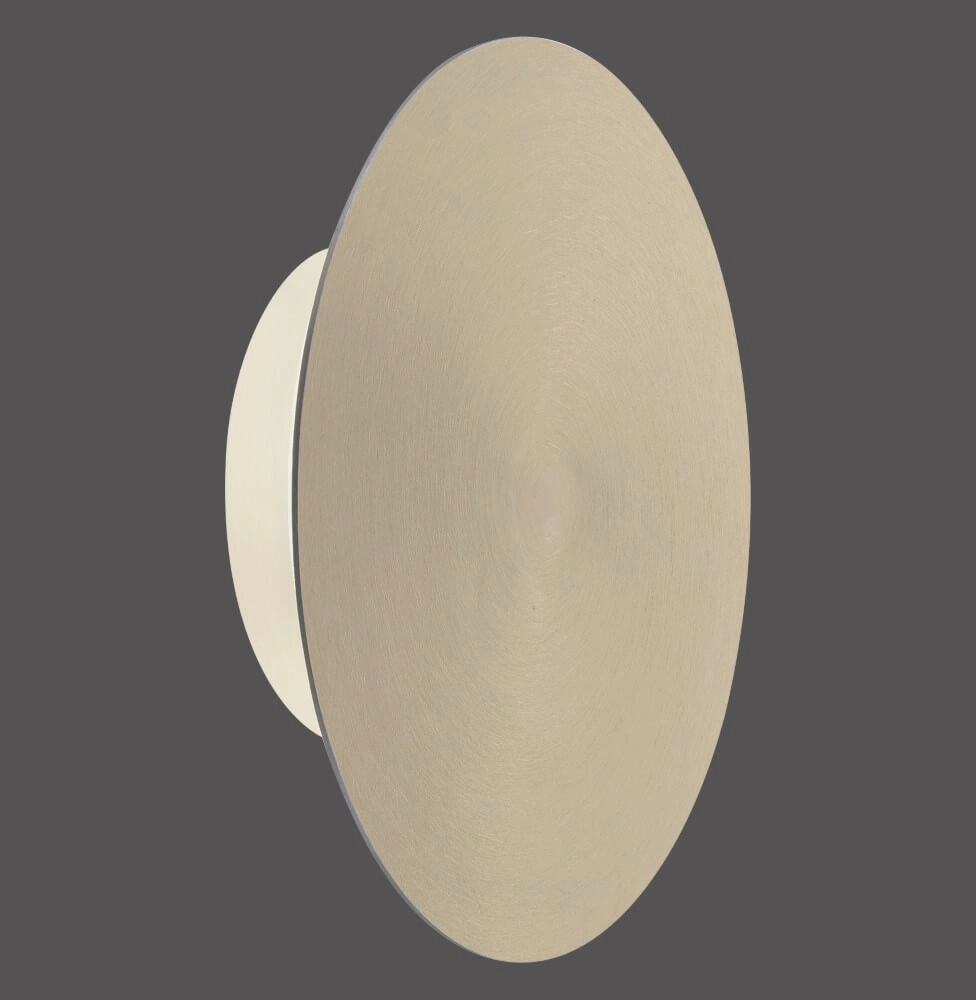 Design wall lamp Akku Puntua Ø 18cm brass Paul Neuhaus 4012248372494