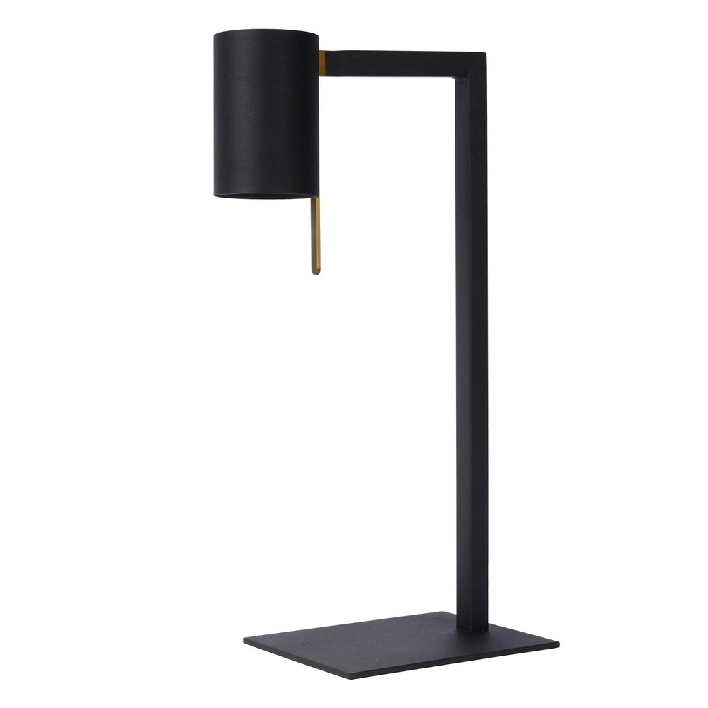 Modern desk lamp Lesley Black Lucide 5411212031129