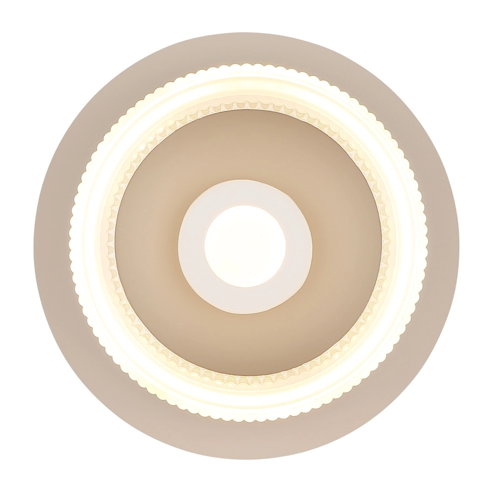 Modern ceiling lamp Zara sand brown Ø 16cm Globo 9007371567065