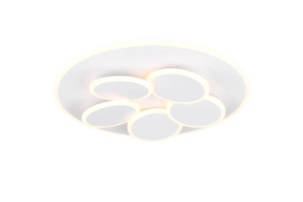 Modern ceiling lamp Mandala white Ø 48cm