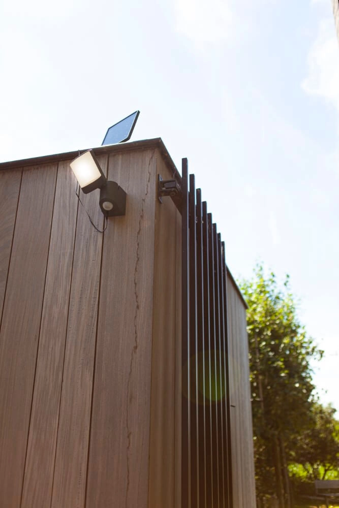 Solar wall lamp Sunshine M anthracite Lutec 6939412010656