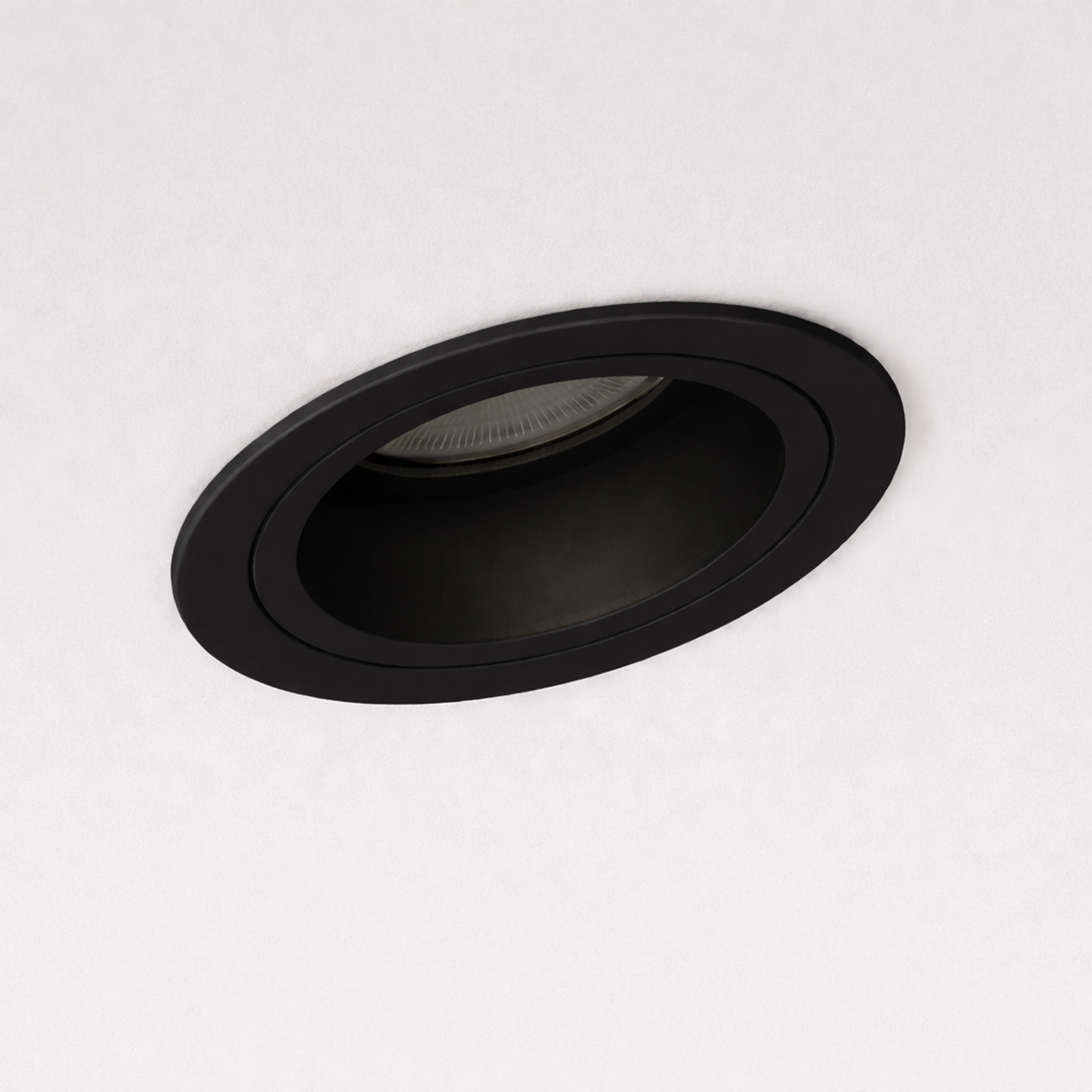 Recessed spotlight Zelda round IP65 black Lyora 5053423315300