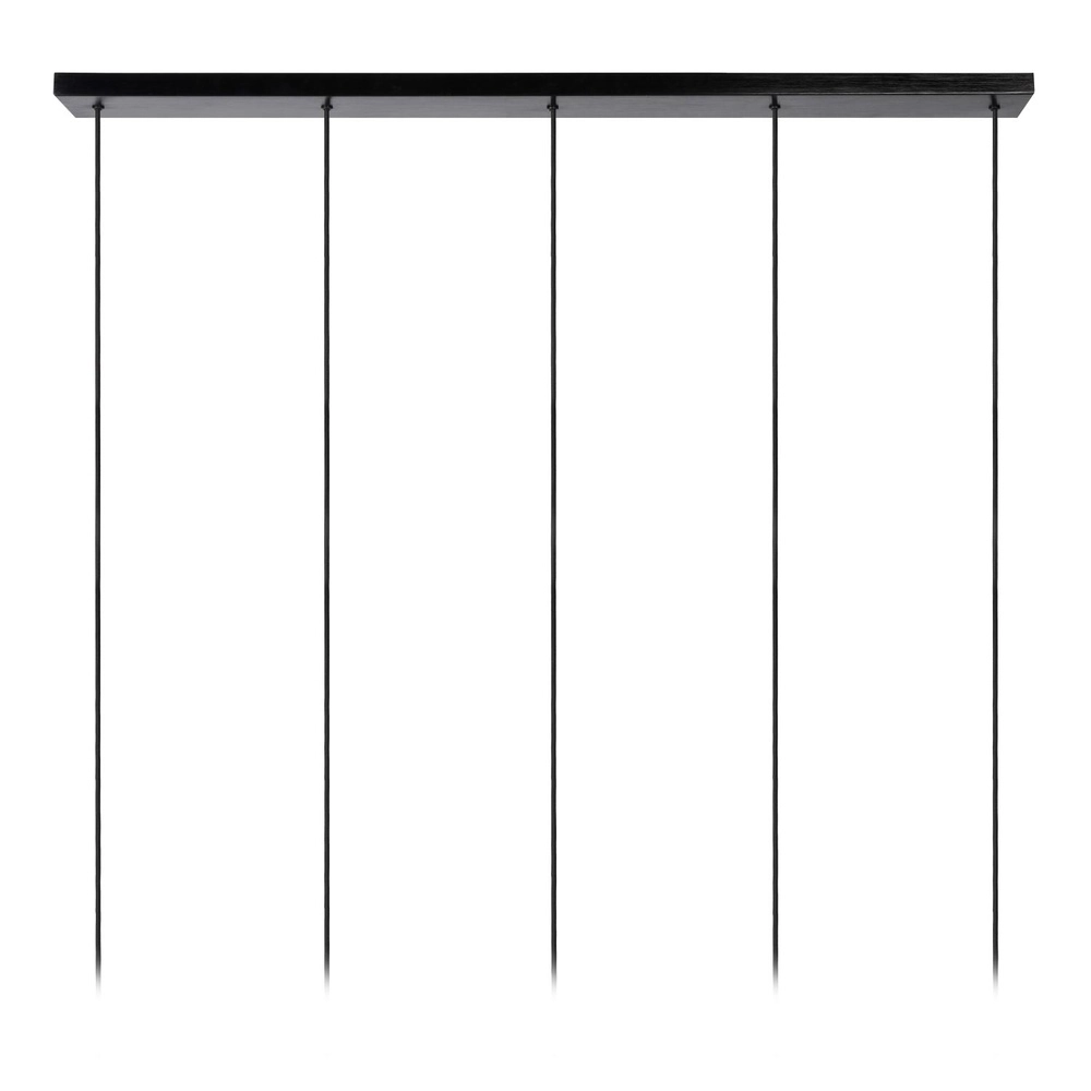 5-light pendant lamp Orlando smoke glass Lucide 5411212740748