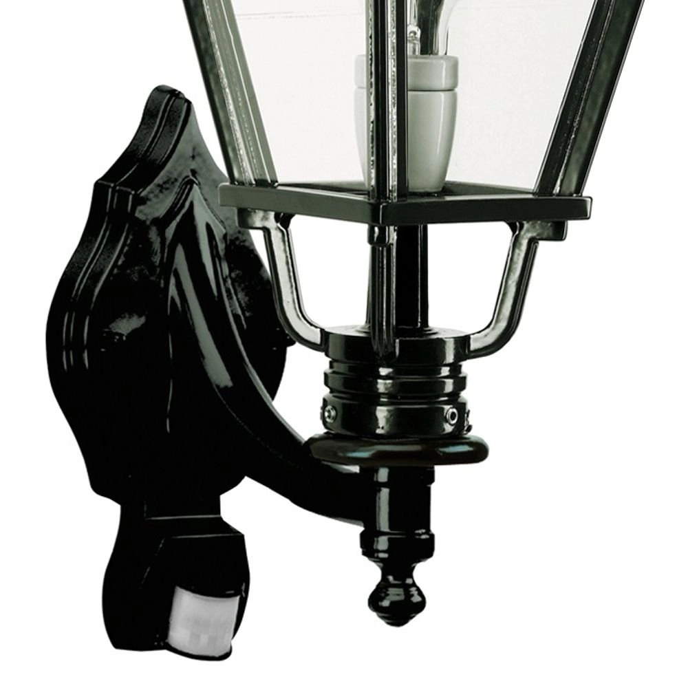 Outdoor lamp Darwin with motion detector - black KS Verlichting 8714732118446