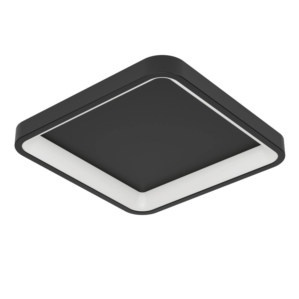 Square ceiling lamp Loretello-Z Smart Black
