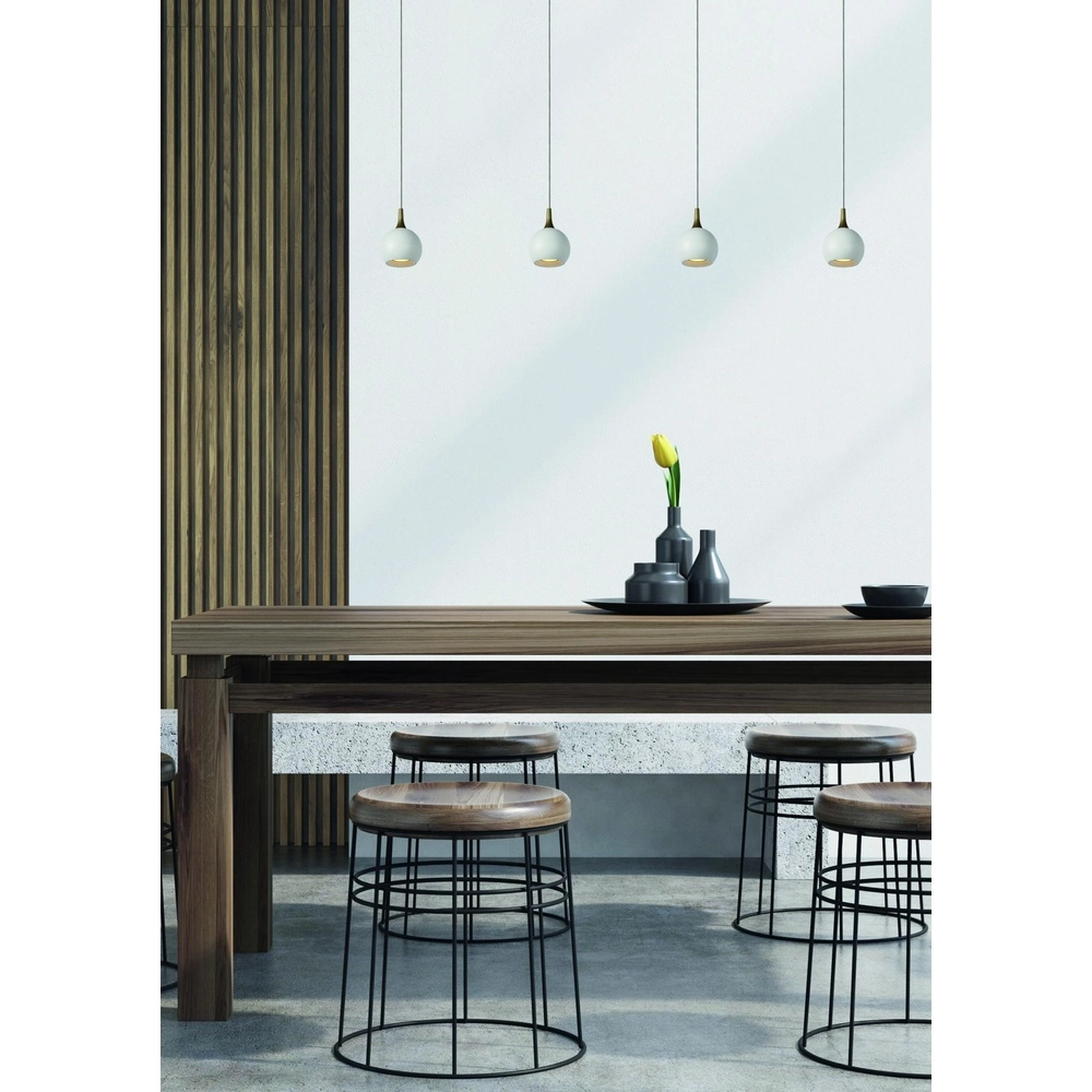 Design pendant lamp Favori White 4-light Lucide 5411212093103