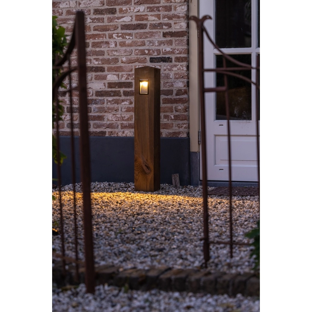 Wooden pad lamp Torre 150 Oak - 15x15x90cm - 2700K Timberlab 8716803514560