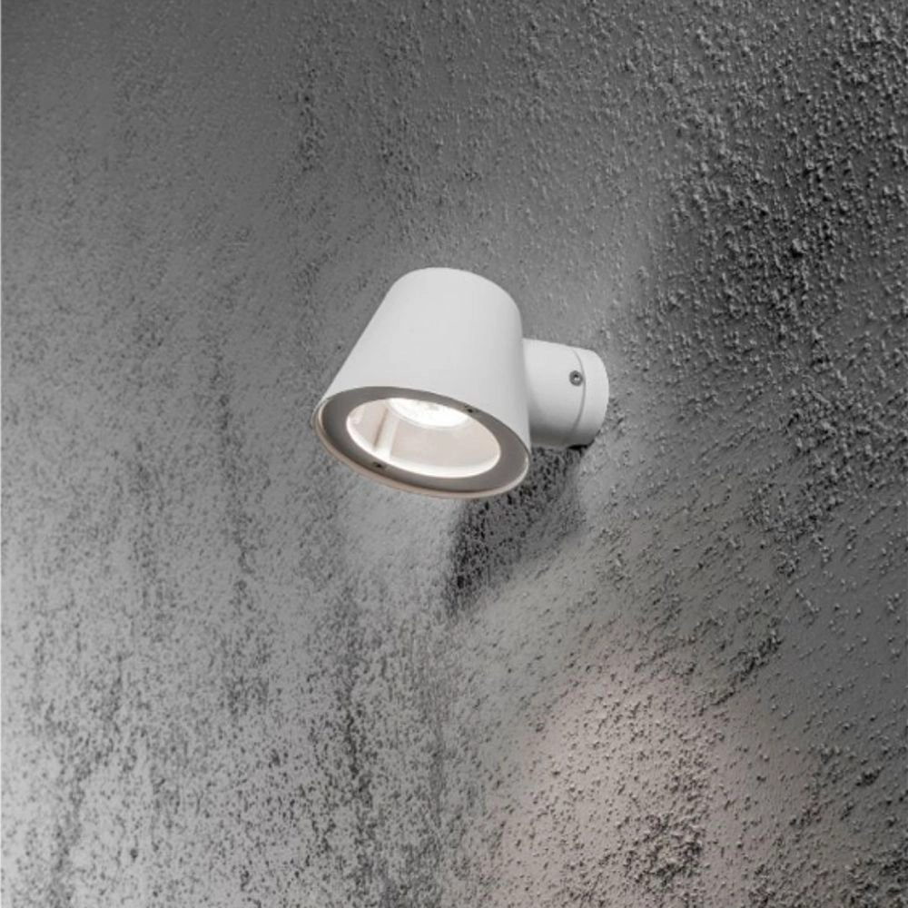Wall lamp Trieste 11cm matt white KonstSmide 7318307523256