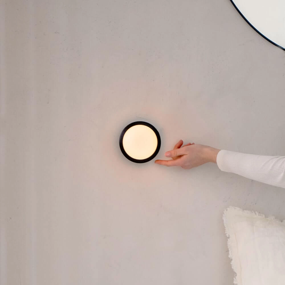 Rechargeable wall lamp Bee Black Frosted Humble 7446023299220