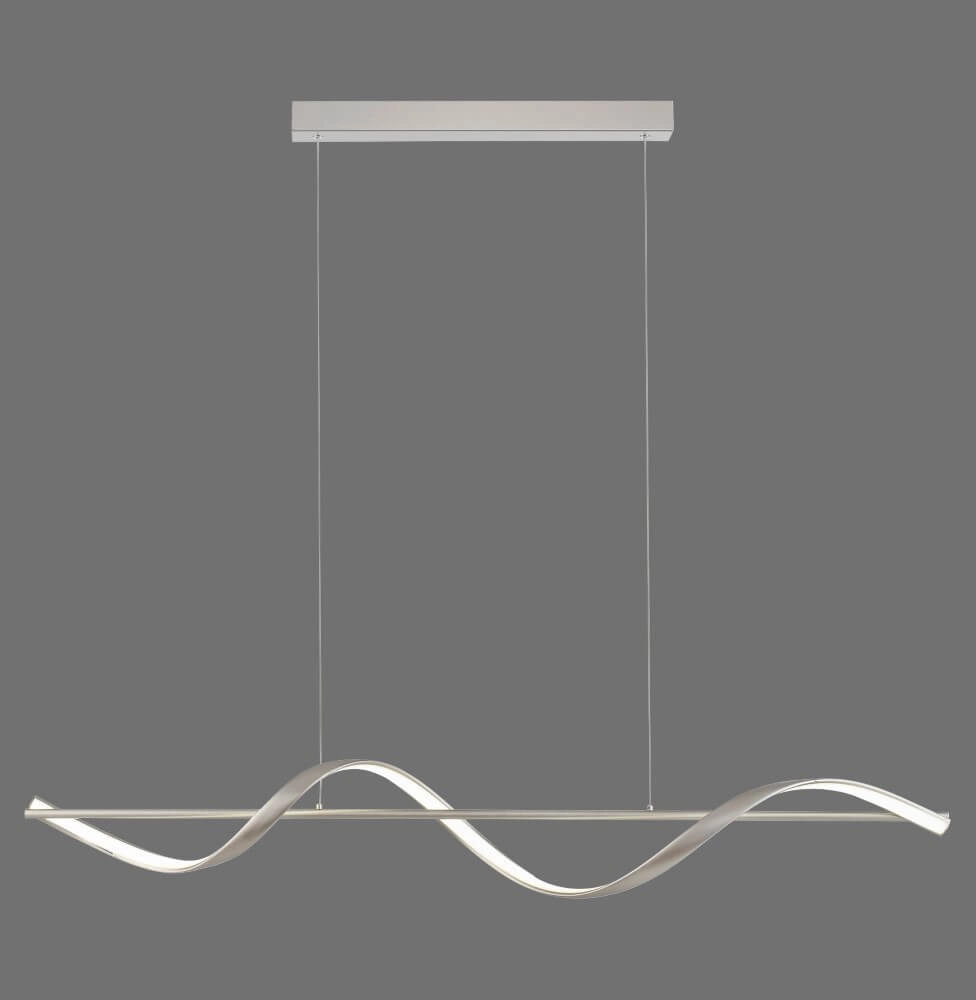 Wavy pendant lamp Q-Swing metal Paul Neuhaus 4012248374856