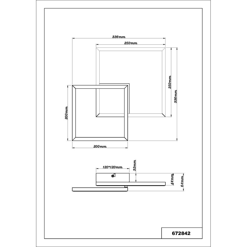 Sleek ceiling lamp Tyler Black Globo 9007371453818