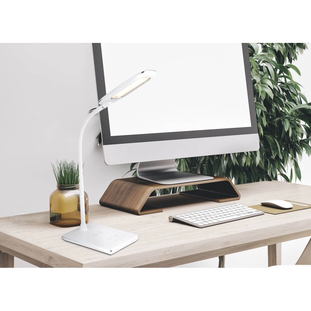 Desk lamp Hekla white Globo 9007371351459