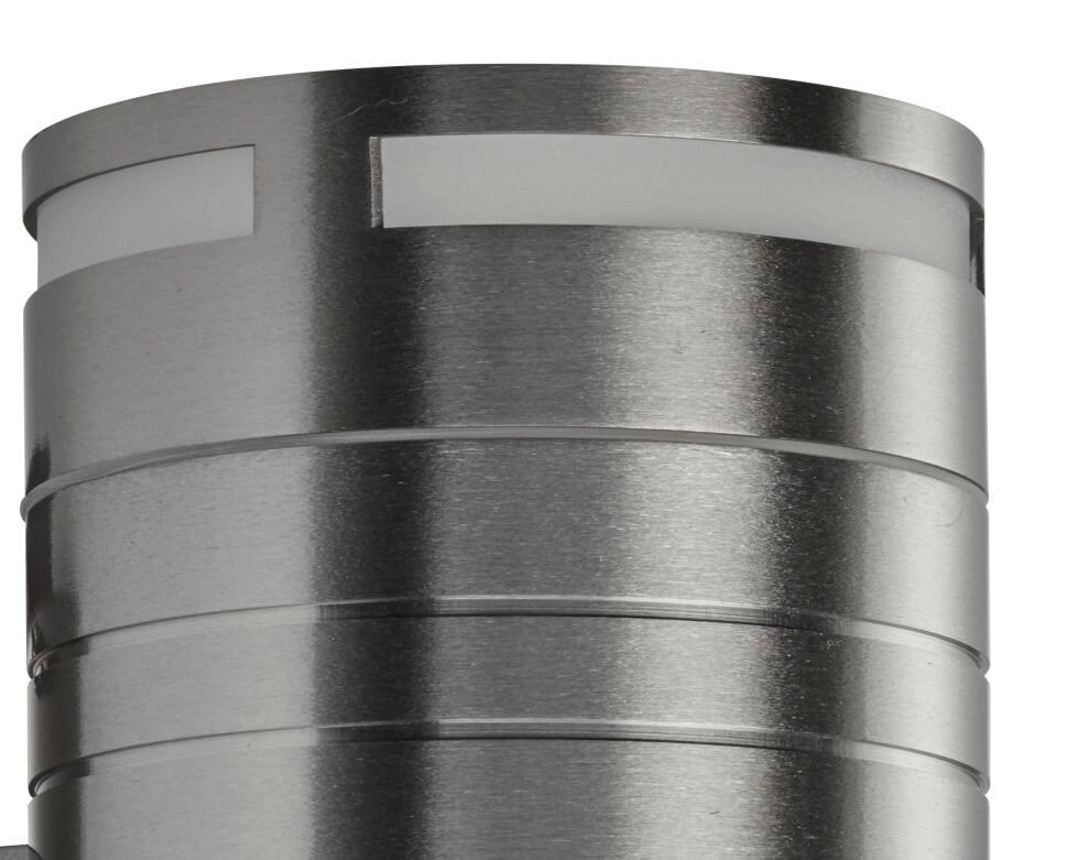 Stainless steel wall spot Splot Up - Down 2x3w Searchlight 5053423076614