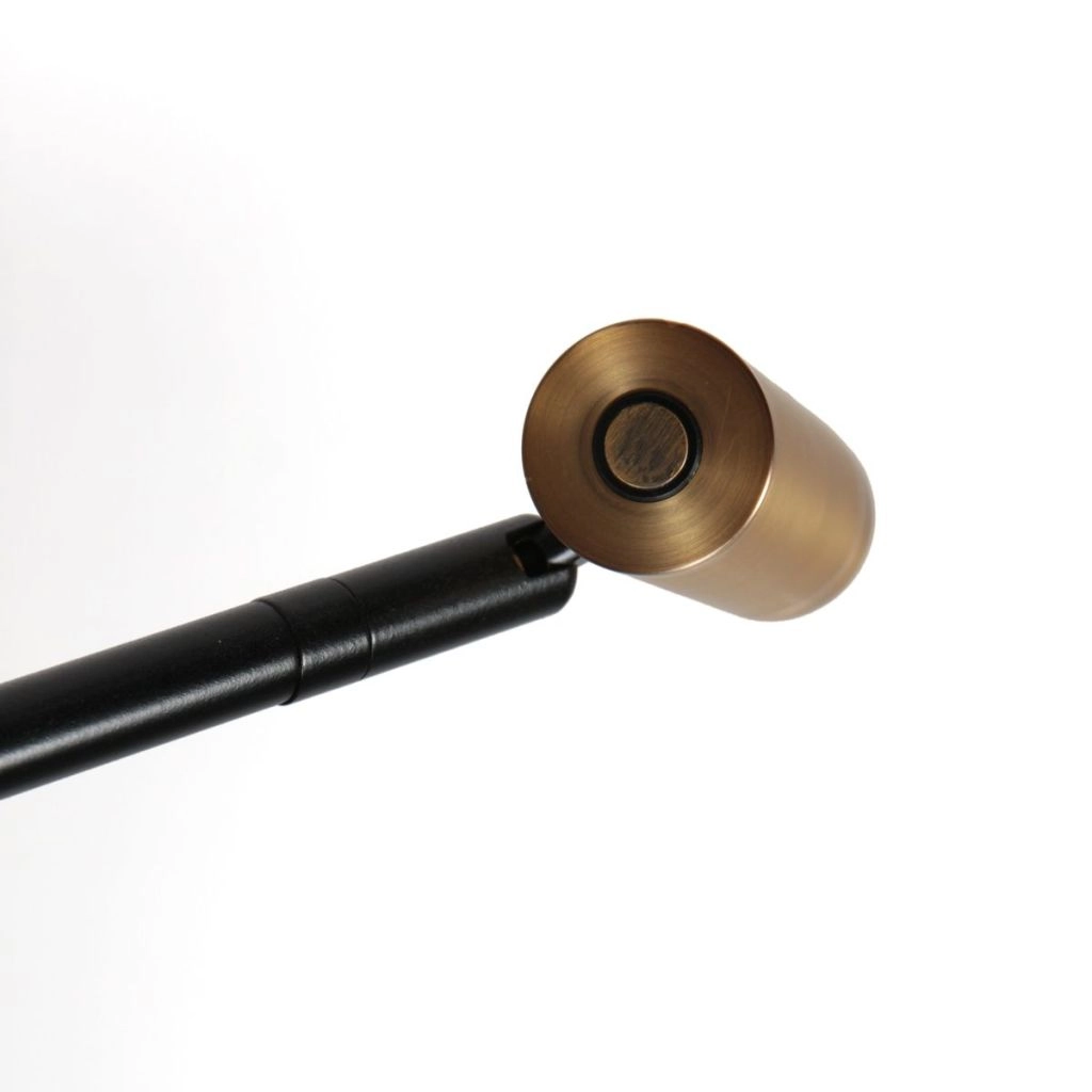 Table lamp Lumo black with gold Steinhauer 8712746184600