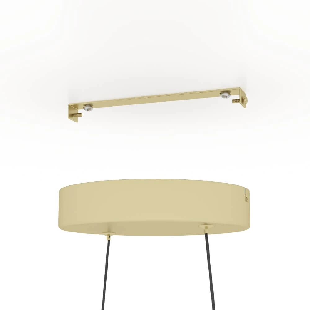 Design hanging lamp Lodosa gold - 113cm Stars of Light 9008606240616