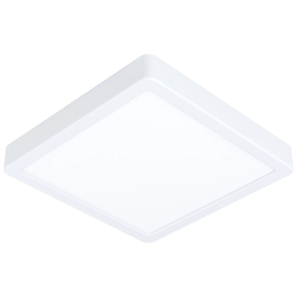 Square ceiling lamp Fueva 5 21cm - 4000K white