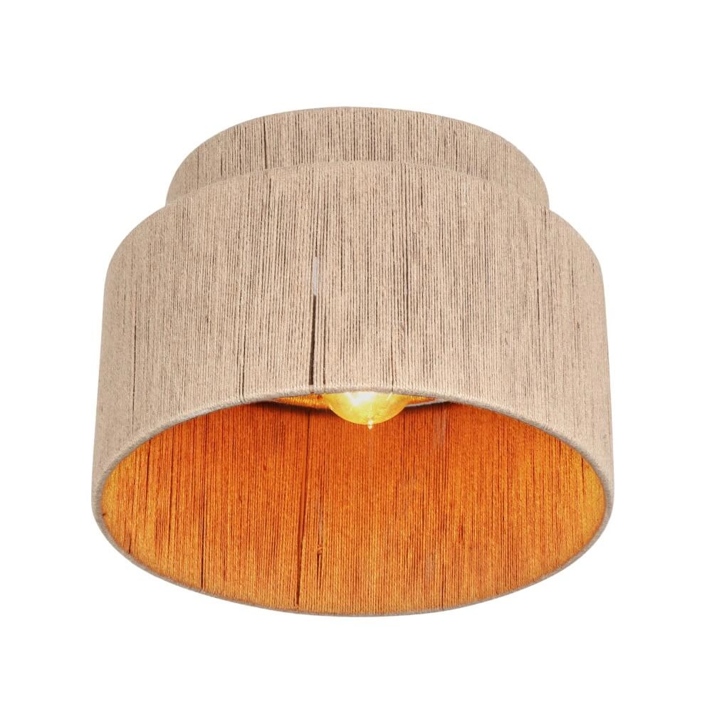 Rope ceiling lamp Smilla Ø 30cm