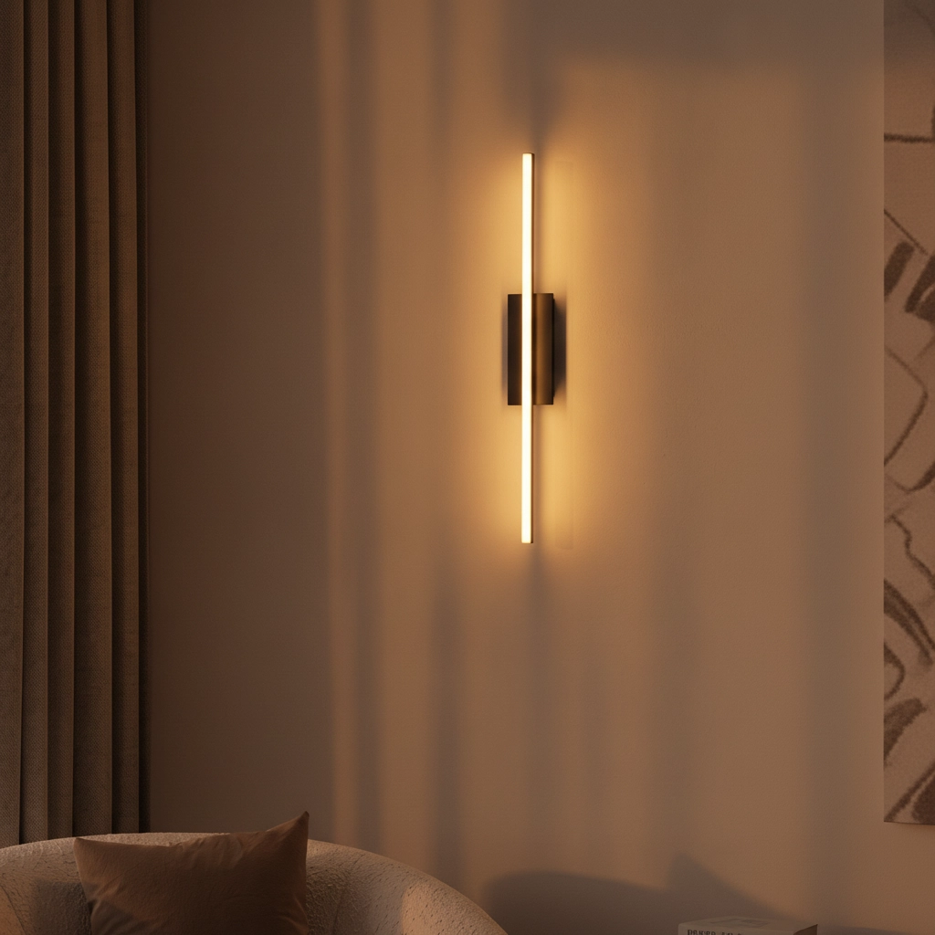 Design wall lamp Gratta black