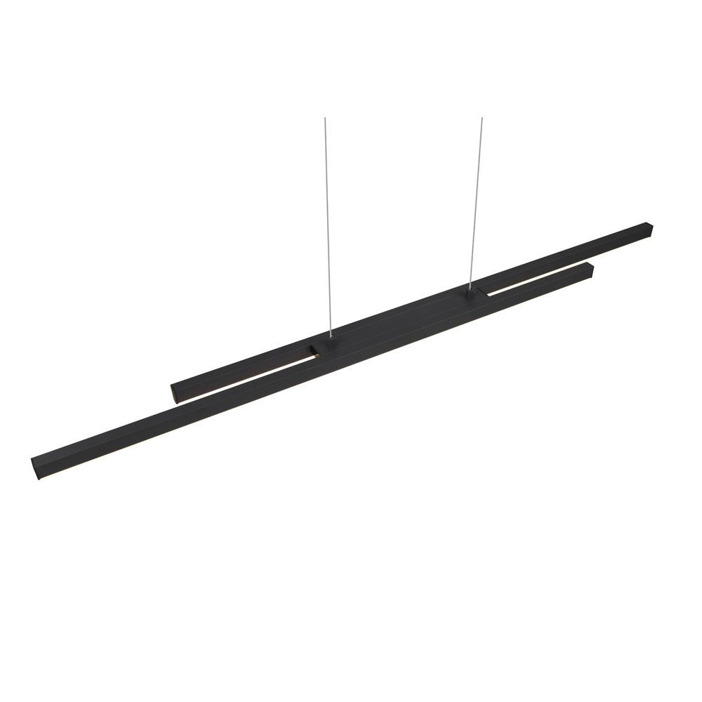 Pendant lamp Odio black Trio 4017807612523