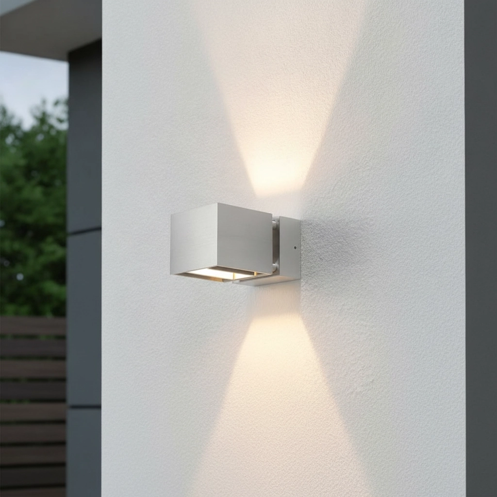 LED wall spot Bfeld adjustable