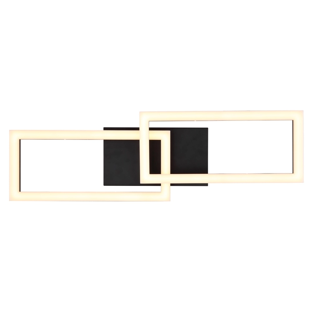 Black design ceiling lamp Sapena 61.4 x 19.5cm Globo 9007371450558