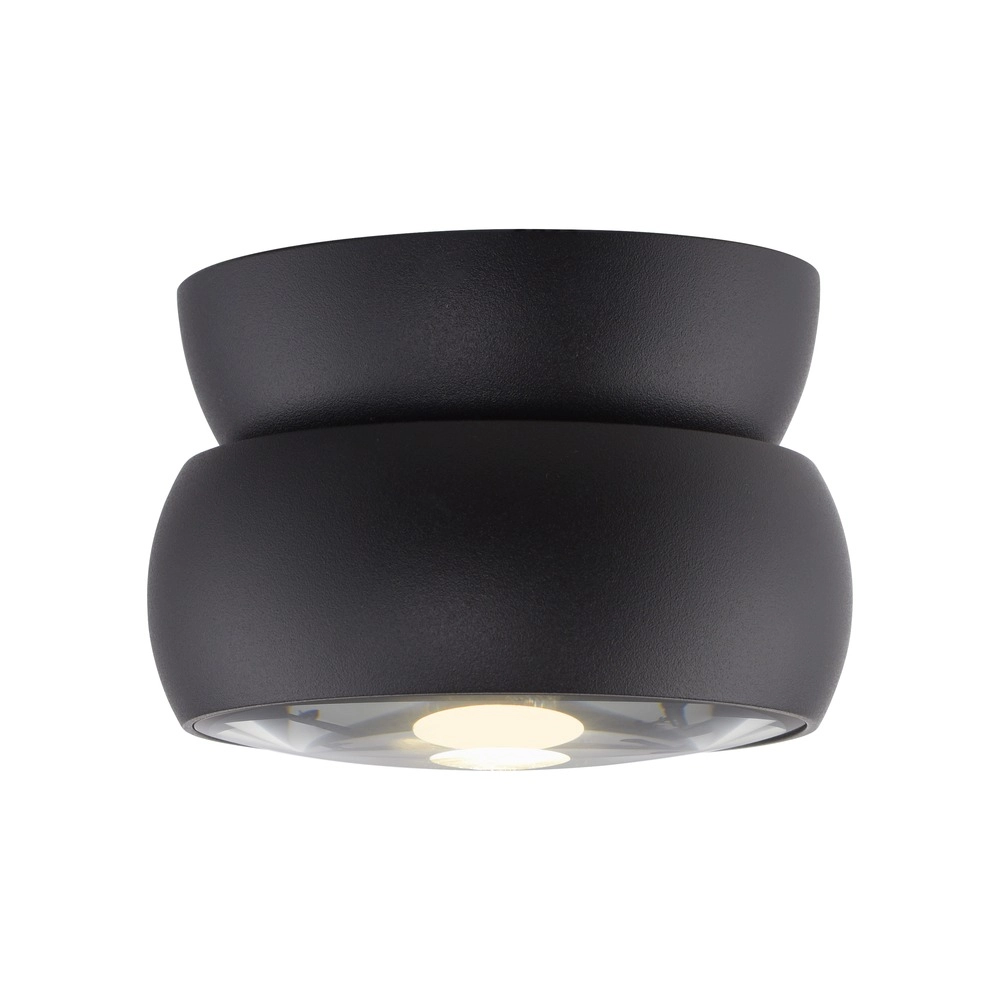 Black surface-mounted spotlight Pure Move Ø 11cm - Led Paul Neuhaus 4012248395745