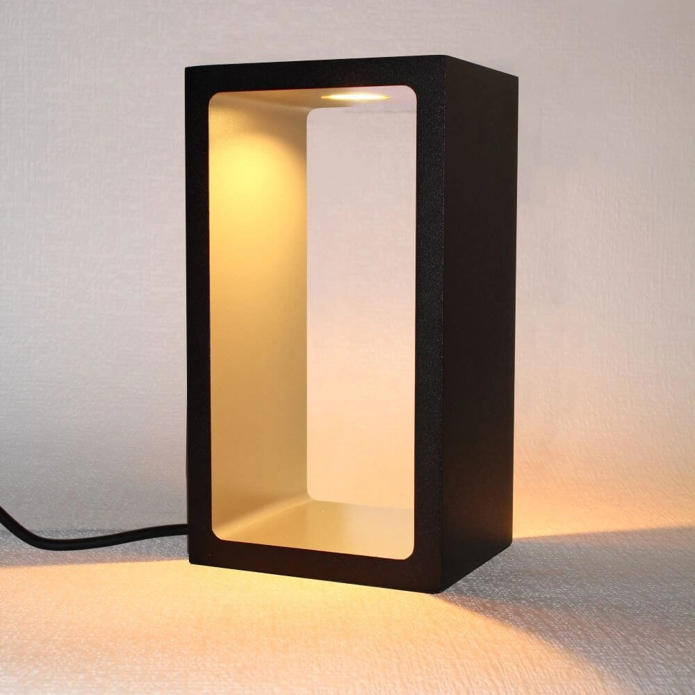 Design table lamp Corridor black with gold