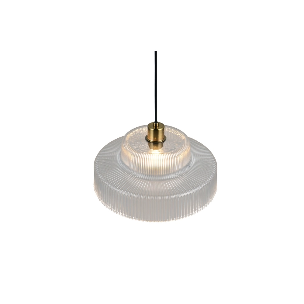 Classic pendant lamp Abella transparent glass Trio 4017807677706