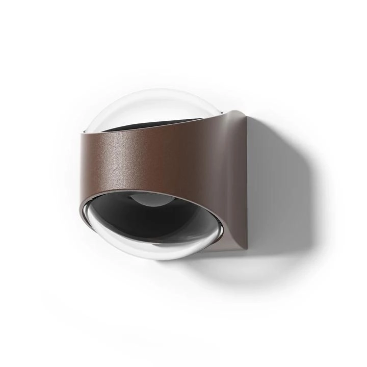 Modern wall spot London Rust brown - 2x LED