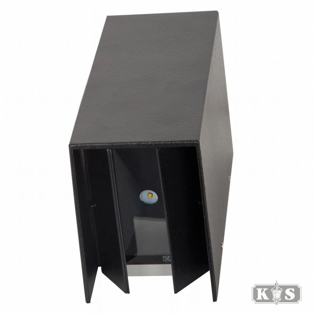 Up and downlight Channel Adjustable Black KS Verlichting 8714732746540