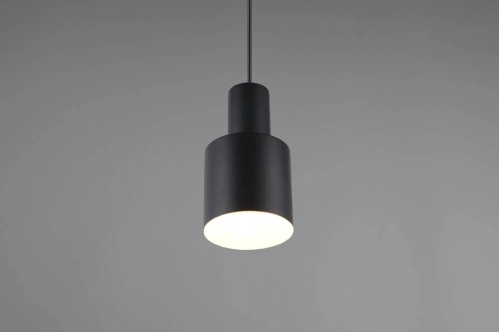 Black pendant Agudo Ø 12cm Trio 4017807613773