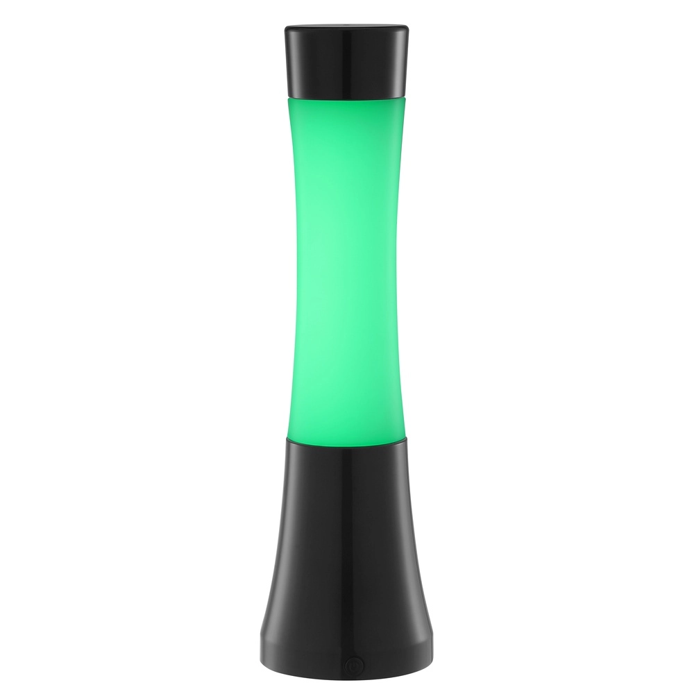 Modern lava lamp Lucent Black