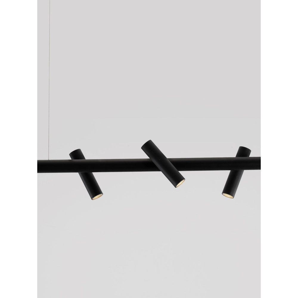 Dining room pendant lamp Avelo Black Lyora 5212063501577