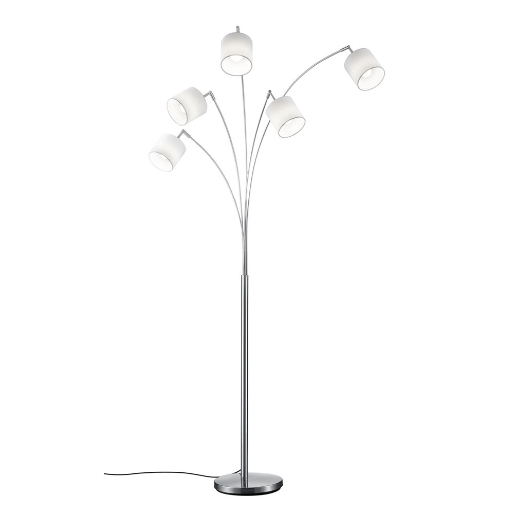 Table lamp shade Tommy 5-light gray
