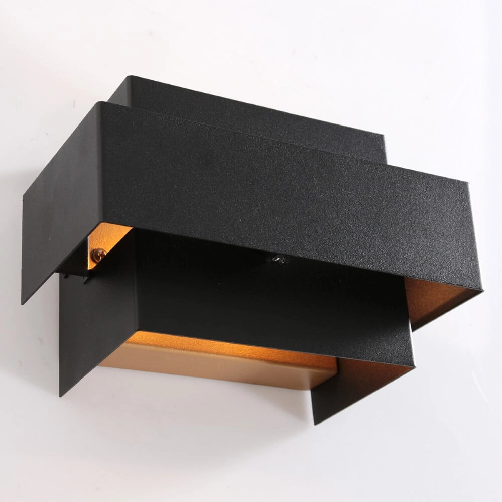 Black wall spotlight Muro elongated Steinhauer 8712746152715