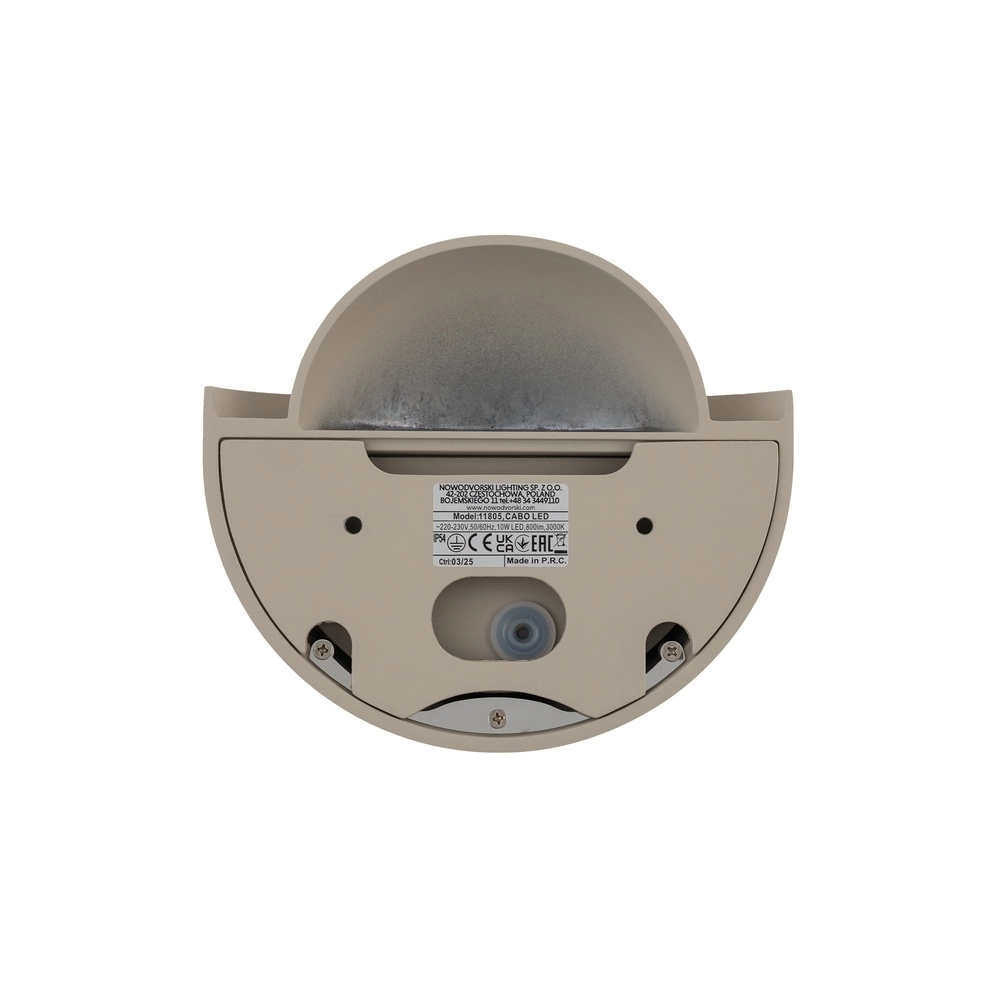 Design wall lamp Cabo Led sand brown Lyora 5903139118057