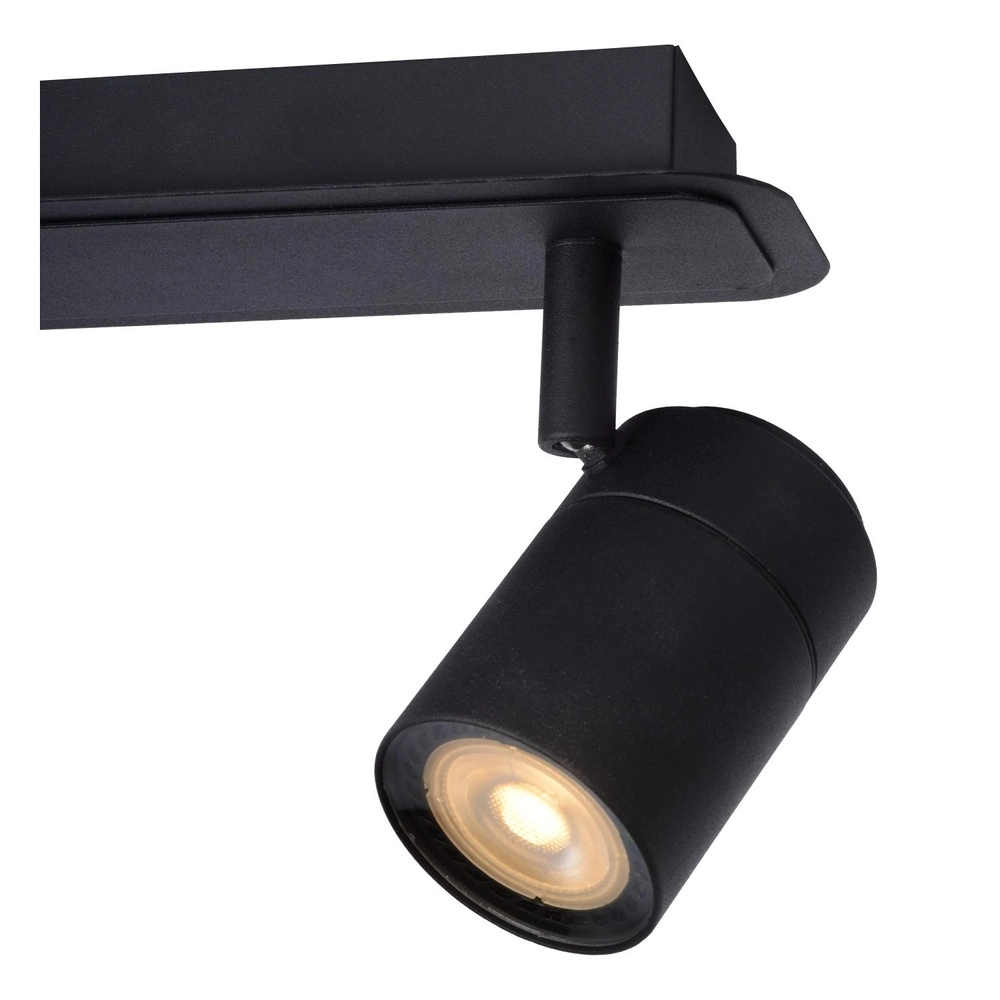 Ceiling spotlight Lennert 2-light black Lucide 5411212262684