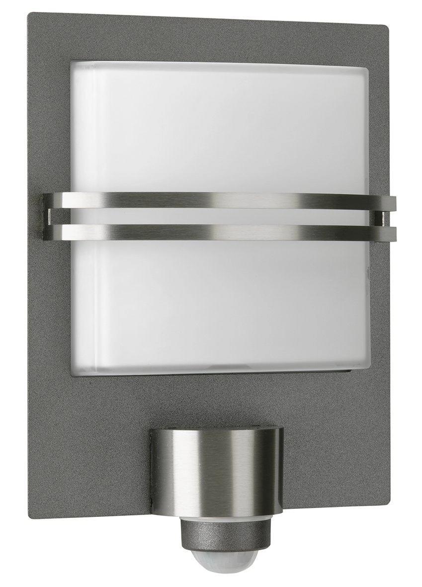 Wall lamp anthracite Square sensor